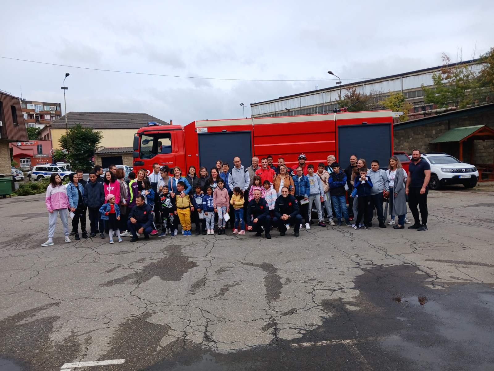 Посета ватрогасцима